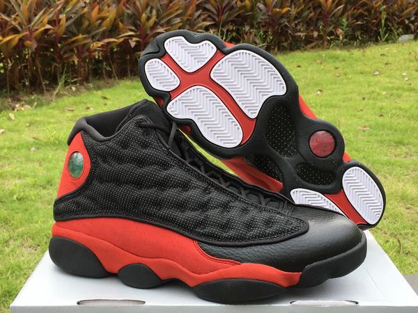 good quality 13 bred man basketball shoes xiii black true red white fashion sport sneakers ship with original box
good quality 13 bred man basketball shoes xiii black true red white fashion sport sneakers ship with original box