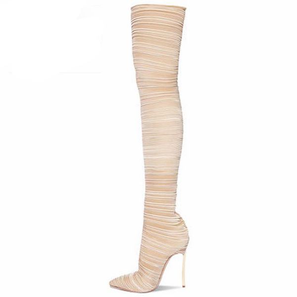 8cm high heels platform over the knee snow women boots shoes woman autumn winter botas thin heels red, Black
8cm high heels platform over the knee snow women boots shoes woman autumn winter botas thin heels red, Black