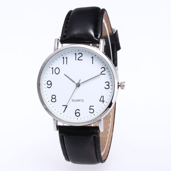 fashion couple gift quartz watches leather strap ladies watches couple black casual wristwatch relogio masculino lover watch, Slivery;brown
fashion couple gift quartz watches leather strap ladies watches couple black casual wristwatch relogio masculino lover watch, Slivery;brown