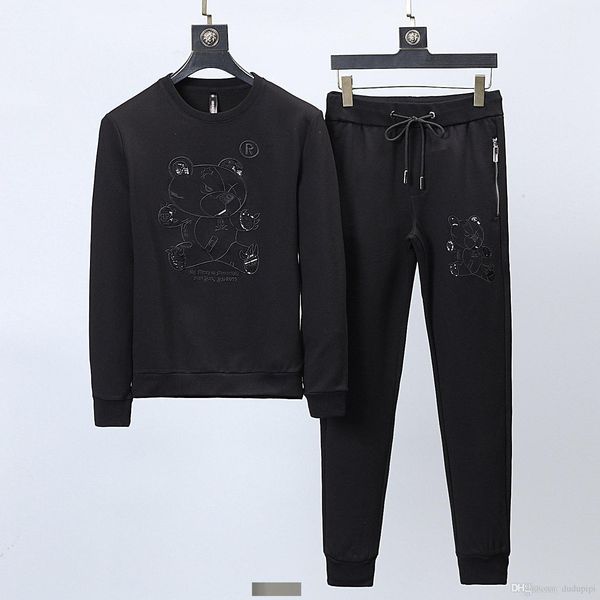 2019 fashion designer brand autumn winter men clothing mens jogging tracksuits letter print embroidery casual sports leisure suit0018, Gray
2019 fashion designer brand autumn winter men clothing mens jogging tracksuits letter print embroidery casual sports leisure suit0018, Gray