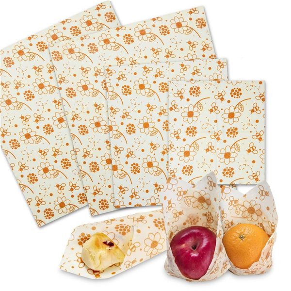 3 шт многоразовые пчелиный food wrap recyclable пчелиный воск консервной обертывания сэндвич фрукты хранения продуктов упаковочный
3 шт многоразовые пчелиный food wrap recyclable пчелиный воск консервной обертывания сэндвич фрукты хранения продуктов упаковочный