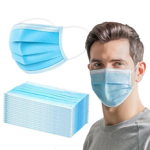 50pcs face masks disposable 3layers mask prevent anti dust bacteria anti virus face mouth mask
50pcs face masks disposable 3layers mask prevent anti dust bacteria anti virus face mouth mask