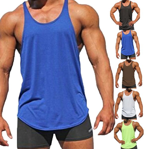 men's bodybuilding vest comfortable sleeveless vest bodybuilding sports t-shirt, Black;blue
men's bodybuilding vest comfortable sleeveless vest bodybuilding sports t-shirt, Black;blue