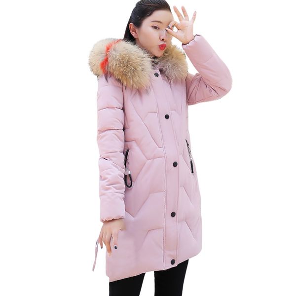 women's down & parkas winter coat women 2021 autumn warm female long artificial fur collar sleeve zipper parka, Black
women's down & parkas winter coat women 2021 autumn warm female long artificial fur collar sleeve zipper parka, Black