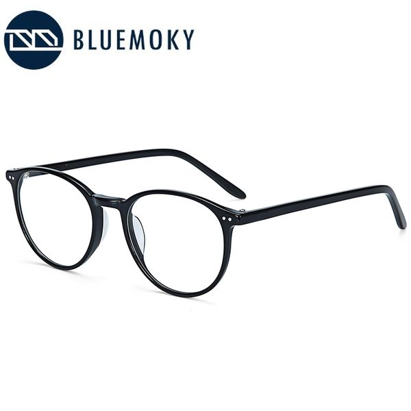 bluemoky retro round glasses frame women optical myopia clear lens eyeglasses transparent acetate spectacle frames eyewear, Black
bluemoky retro round glasses frame women optical myopia clear lens eyeglasses transparent acetate spectacle frames eyewear, Black