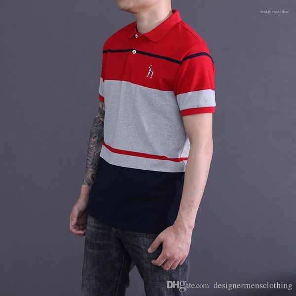 mens polos summer slim lapel neck mens teenagers casual contrast color tees hz striped embroidery, White;black
mens polos summer slim lapel neck mens teenagers casual contrast color tees hz striped embroidery, White;black