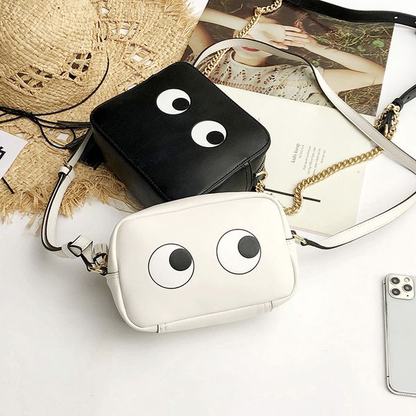 big eyes chain bag cartoon mini leather small square bag shoulder slung tassel female niche design cute joker
big eyes chain bag cartoon mini leather small square bag shoulder slung tassel female niche design cute joker