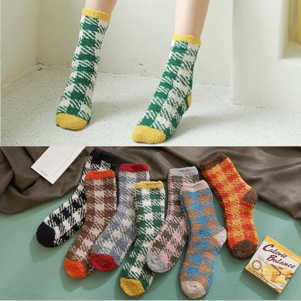 kids plaid thickened stockings baby coral fleece long socks lady sleeping socks winter warm thickened sock cute fluffy floor socks wy376q, Pink;yellow
kids plaid thickened stockings baby coral fleece long socks lady sleeping socks winter warm thickened sock cute fluffy floor socks wy376q, Pink;yellow