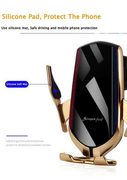 air vent phone holders fast charging 360 degree rotation 10w r1 car charger wireless automatic clamping for iphone xs huawei samsung
air vent phone holders fast charging 360 degree rotation 10w r1 car charger wireless automatic clamping for iphone xs huawei samsung