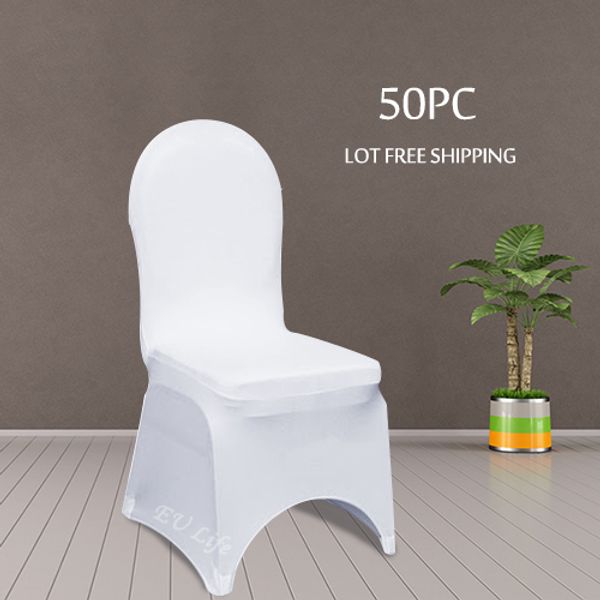 50 pcs universal white stretch lycra wedding party spandex chair covers for weddings banquet l decoration housse de chaise
50 pcs universal white stretch lycra wedding party spandex chair covers for weddings banquet l decoration housse de chaise