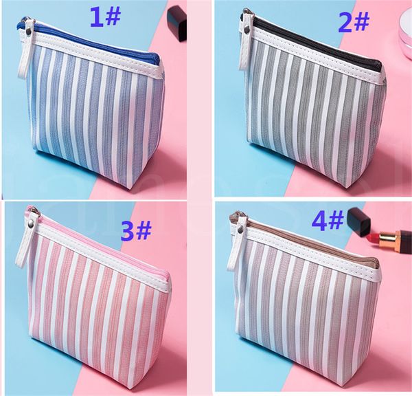 new striped cosmetic bag coin purses wallets holders travel wash storage bag gifts 4color choose dc996
new striped cosmetic bag coin purses wallets holders travel wash storage bag gifts 4color choose dc996