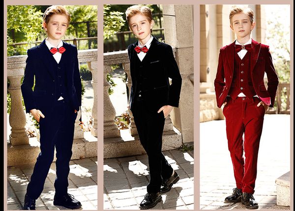 handsome two buttons peak lapel kid complete designer handsome boy wedding suit boys attire custommade jacketpantstievest a61, Black
handsome two buttons peak lapel kid complete designer handsome boy wedding suit boys attire custommade jacketpantstievest a61, Black