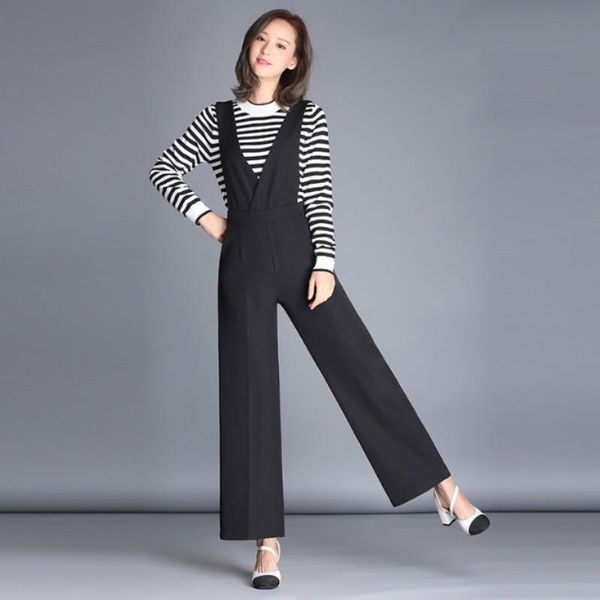 zmvkgsoa fashion women sleeveless maxi overalls wide leg jumpsuit romper s-3xl plus size macacao long pant jumpsuits y2469, Black;white
zmvkgsoa fashion women sleeveless maxi overalls wide leg jumpsuit romper s-3xl plus size macacao long pant jumpsuits y2469, Black;white