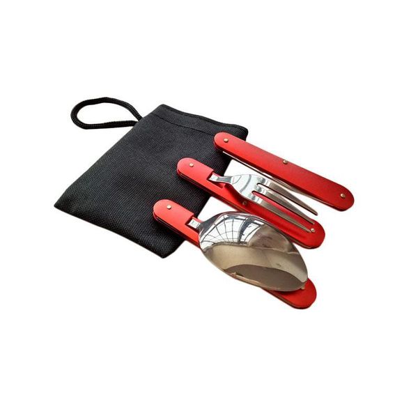 folding portable stainless steel knife spoon fork utensils outdoor sports camping barbecue picnic dishes acampament
folding portable stainless steel knife spoon fork utensils outdoor sports camping barbecue picnic dishes acampament