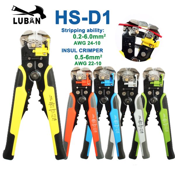 hs-d1 awg24-10 0.2-6.0mm2 3 in 1 multifunctional automatic stripping pliers cable wire cutter crimping cutting stripper
hs-d1 awg24-10 0.2-6.0mm2 3 in 1 multifunctional automatic stripping pliers cable wire cutter crimping cutting stripper