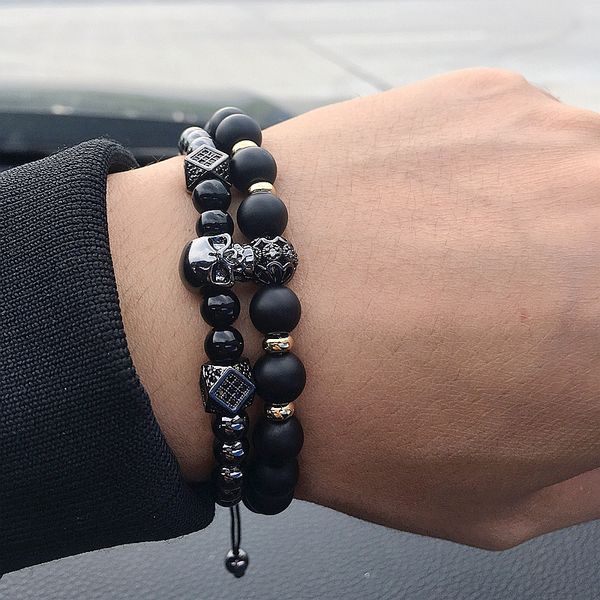 new arrival men bracelet fashion luxury pave cz & hollow ball 8mm stone charm crown brcelets male gift drop shipping, Black
new arrival men bracelet fashion luxury pave cz & hollow ball 8mm stone charm crown brcelets male gift drop shipping, Black