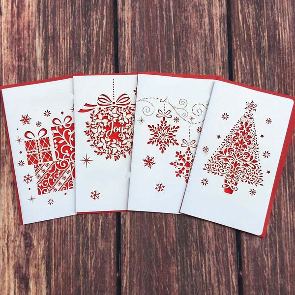 chinese style paper cutting merry christmas cards folding xmas blessing card for new year christmas gift random pattern
chinese style paper cutting merry christmas cards folding xmas blessing card for new year christmas gift random pattern