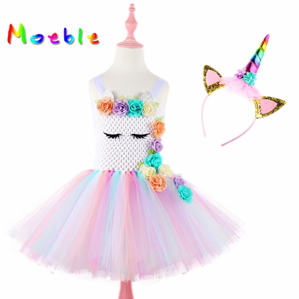 moeble flower unicorn tutu dresses girls with headband halloween christmas cosplay costume children kids birthday party dresses, Red;yellow
moeble flower unicorn tutu dresses girls with headband halloween christmas cosplay costume children kids birthday party dresses, Red;yellow