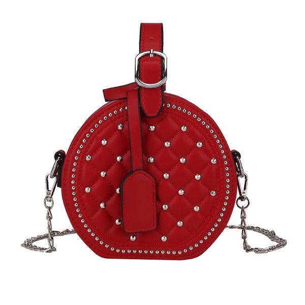 fashion circular design rivet women shoulder bag leather women's crossbody bag messenger bags ladies purse female round handbag
fashion circular design rivet women shoulder bag leather women's crossbody bag messenger bags ladies purse female round handbag