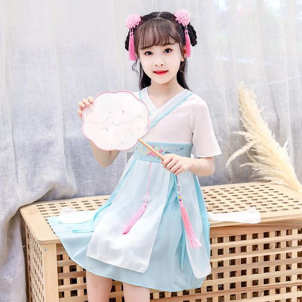 girls summer classical dance costume hanfu dress chinese dance costumes princess fairy dress tang set for children kids sl1062, Black;red
girls summer classical dance costume hanfu dress chinese dance costumes princess fairy dress tang set for children kids sl1062, Black;red