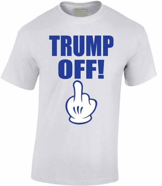 off mens t-shirt 2016 election political shirt, White;black