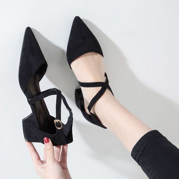 agodor women cross tied pumps square mid heel pumps pointed toe spring/autumn all match women shoes ladies size 34-43, Black
agodor women cross tied pumps square mid heel pumps pointed toe spring/autumn all match women shoes ladies size 34-43, Black
