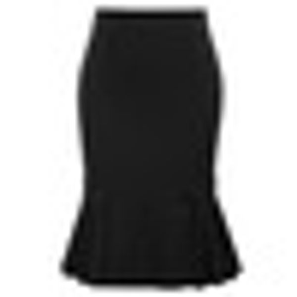 high waist skirt retro womens bodycon hips-wrapped solid knee length fashion, Black
high waist skirt retro womens bodycon hips-wrapped solid knee length fashion, Black