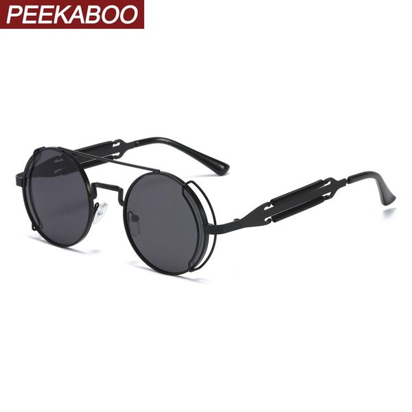 peekaboo women retro steampunk sunglasses male vintage 2020 black red men sun glasses round metal frame uv400 summer party wixew
peekaboo women retro steampunk sunglasses male vintage 2020 black red men sun glasses round metal frame uv400 summer party wixew