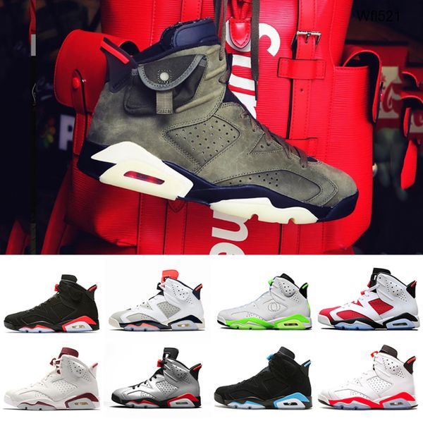 2019 travis scotts x 6 medium olive 6s men basketball shoes tinker black infrared cactus jack sport blue oregon mens sports sneakers 7-13
2019 travis scotts x 6 medium olive 6s men basketball shoes tinker black infrared cactus jack sport blue oregon mens sports sneakers 7-13