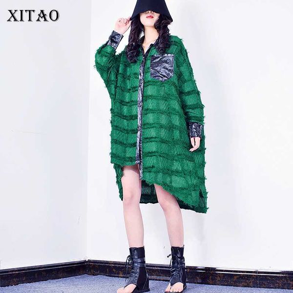 xitao vintage plus size long shirt fashion trend tassel women blouses long sleeve irregular loose clothes streetwear gcc2219, White
xitao vintage plus size long shirt fashion trend tassel women blouses long sleeve irregular loose clothes streetwear gcc2219, White