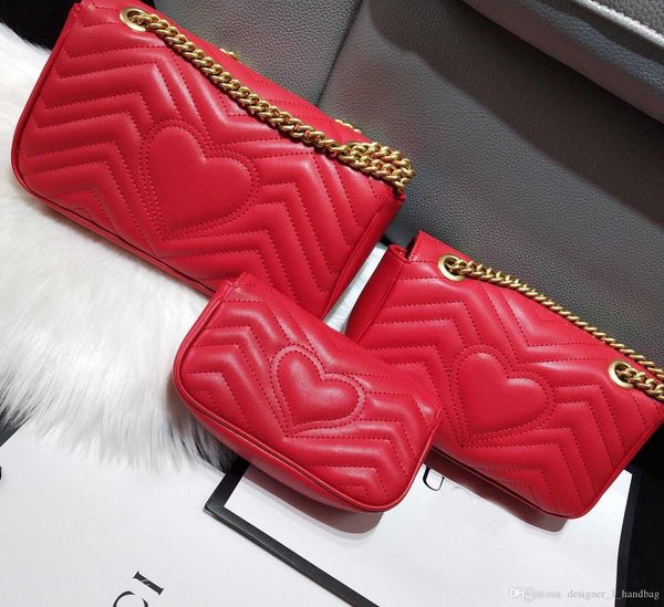 classic handbag genuine leather women's messenger bag fashion love v wave shoulder bag chain bag ing
classic handbag genuine leather women's messenger bag fashion love v wave shoulder bag chain bag ing