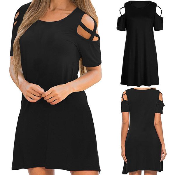 strapless designer women dresses night club slim solid color short sleeved crew neck dresses fashion womens party dresses, White;black
strapless designer women dresses night club slim solid color short sleeved crew neck dresses fashion womens party dresses, White;black