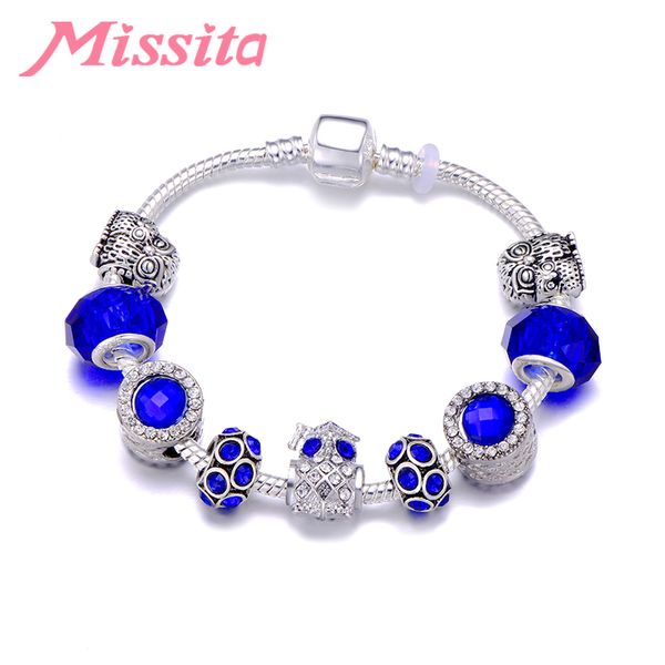 missita 2019 new cute animal owl charm bracelet with deep blue beads bracelets for women anniversary brand gift dropshipping, Golden;silver
missita 2019 new cute animal owl charm bracelet with deep blue beads bracelets for women anniversary brand gift dropshipping, Golden;silver