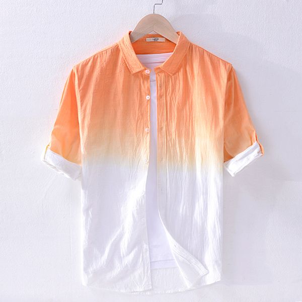 boo 2020 men's summer hipster gradient linen long-sleeved shirt youth loose all-match cotton and linen shirt, White;black
boo 2020 men's summer hipster gradient linen long-sleeved shirt youth loose all-match cotton and linen shirt, White;black