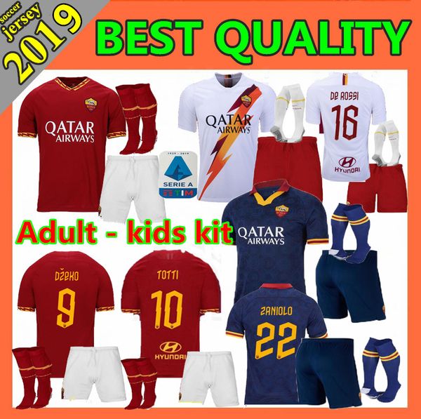 2019 as roma kids soccer jerseys el shaarawy totti dzeko perotti de rossi jesus pastore men kit 19 20 child jersey football shirt, Black
2019 as roma kids soccer jerseys el shaarawy totti dzeko perotti de rossi jesus pastore men kit 19 20 child jersey football shirt, Black