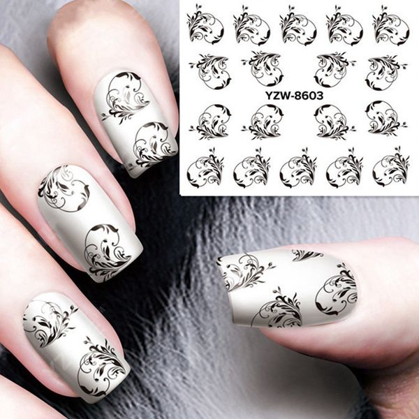 2pcs/set black flower vine nail water sticker leaf lace design slider nail art decal beauty foils salon decoration flower
2pcs/set black flower vine nail water sticker leaf lace design slider nail art decal beauty foils salon decoration flower