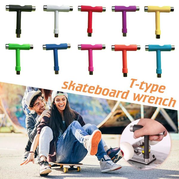 skate special t-wrench semi-automatic tool wrench scooter assembly repair adjustment tool skateboard accessories
skate special t-wrench semi-automatic tool wrench scooter assembly repair adjustment tool skateboard accessories