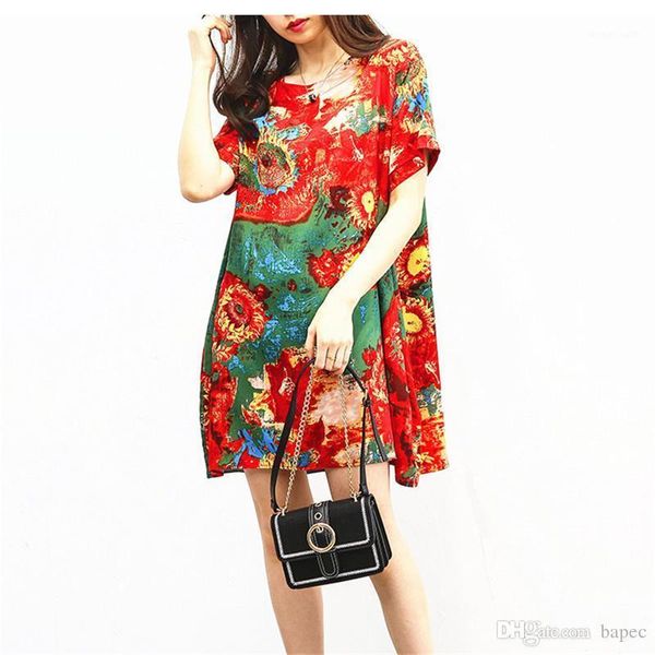 dresses casual ladies holidays dress summer female digital printed dress women crew neck loose, Black;gray
dresses casual ladies holidays dress summer female digital printed dress women crew neck loose, Black;gray