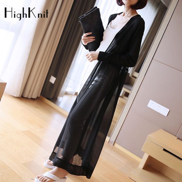 highknit 2019 summer long cardigan women plus size thin knitted cardigan long sleeve korean fashion chiffon patchwork, White
highknit 2019 summer long cardigan women plus size thin knitted cardigan long sleeve korean fashion chiffon patchwork, White
