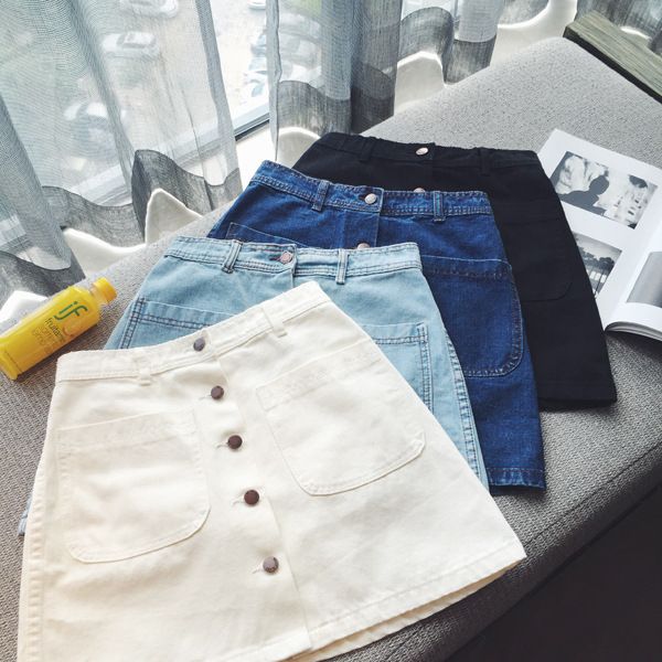 skirts fashion women button denim high waist stretch solid bodycon pockets club harajuku mini jeans skirt mujer, Black
skirts fashion women button denim high waist stretch solid bodycon pockets club harajuku mini jeans skirt mujer, Black