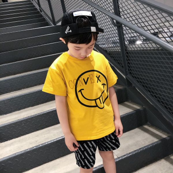 boys designer t-shirts childrens smiley boys summer short-sleeved t-shirts kids new style geometric print classic shirts 2020 new, Blue
boys designer t-shirts childrens smiley boys summer short-sleeved t-shirts kids new style geometric print classic shirts 2020 new, Blue