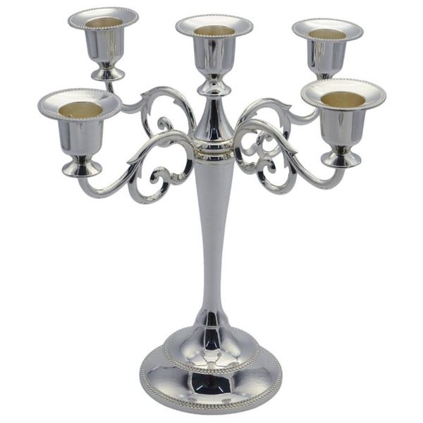 5-candle metal candelabra tall candle holder wedding event candelabra candle stand (silver) candle holders
5-candle metal candelabra tall candle holder wedding event candelabra candle stand (silver) candle holders