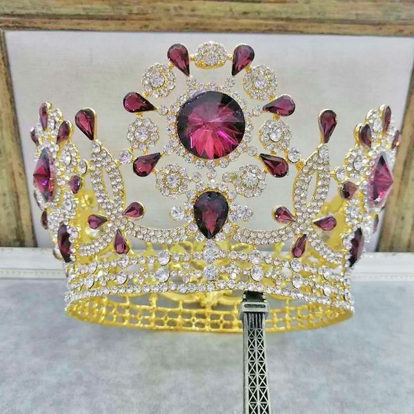 bridal tiaras and crowns sliver gold color hair crown full crystal rhinestone large queen crown for women wedding hair jewelry c18122801, Slivery;golden
bridal tiaras and crowns sliver gold color hair crown full crystal rhinestone large queen crown for women wedding hair jewelry c18122801, Slivery;golden