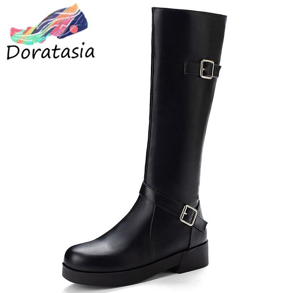 doratasia new 33-43 elegant platform mid-calf riding boots women 2019 winter black warm fur boots ladies casual shoes woman
doratasia new 33-43 elegant platform mid-calf riding boots women 2019 winter black warm fur boots ladies casual shoes woman