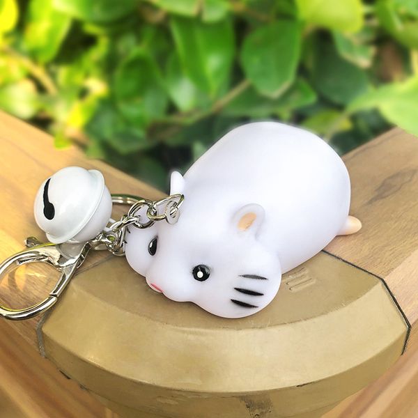 year of the mouse lucky rat key chain for women squeeze making sounds spoof tricky stress relief keyring gift trinket charms, Silver
year of the mouse lucky rat key chain for women squeeze making sounds spoof tricky stress relief keyring gift trinket charms, Silver