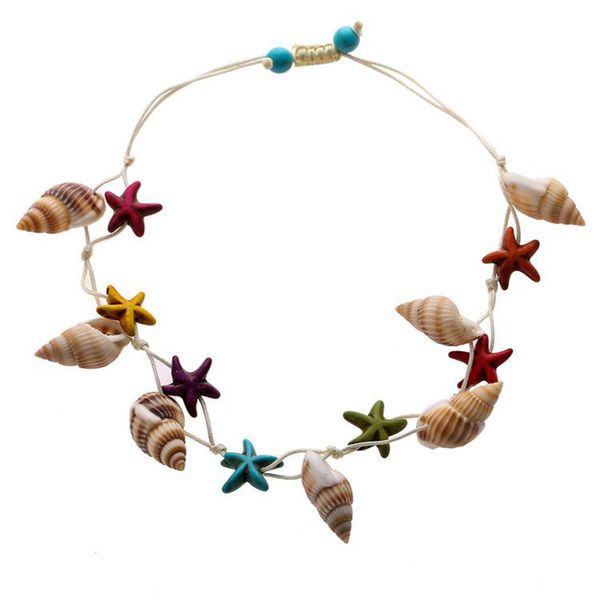 women's shell beach foot chain conch sandal anklets beads bracelet jewelry 8.16, Red;blue
women's shell beach foot chain conch sandal anklets beads bracelet jewelry 8.16, Red;blue