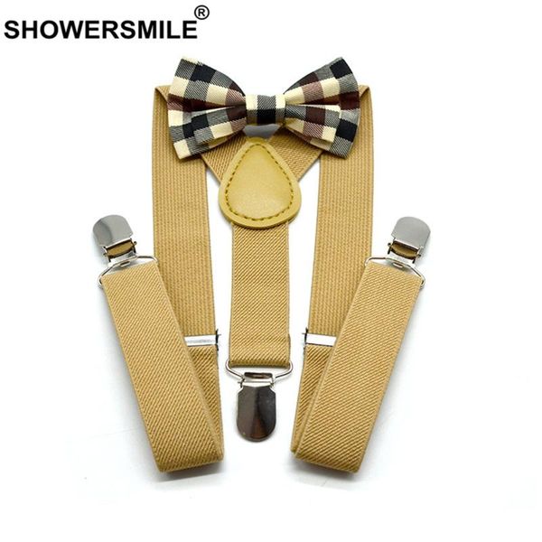 showersmile kids suspenders khaki baby boy suspenders bowtie solid british style wedding vintage children braces 65cm*2.5cm, Black
showersmile kids suspenders khaki baby boy suspenders bowtie solid british style wedding vintage children braces 65cm*2.5cm, Black