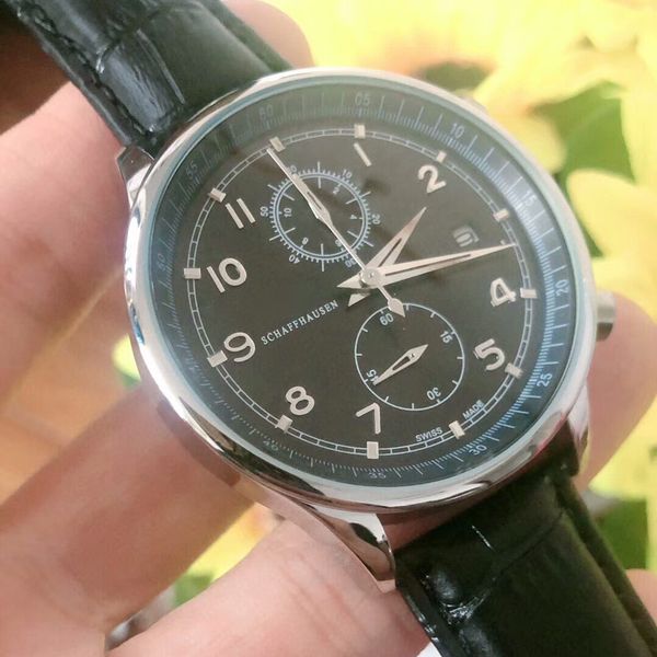 all sub-dials working mens watches fashion satch quartz male watch leather strap wristwatches for men gift, Slivery;brown
all sub-dials working mens watches fashion satch quartz male watch leather strap wristwatches for men gift, Slivery;brown