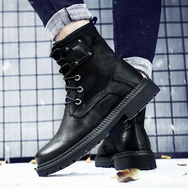 winter men snow boots with fur warm waterproof lace up fashion man desert ankle boots plush warm snow shoes for male booties o4, Black
winter men snow boots with fur warm waterproof lace up fashion man desert ankle boots plush warm snow shoes for male booties o4, Black