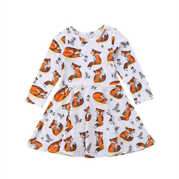 Infant Toddler Kids Baby Girls Fox Long Sleeve Tutu Dress Casual fashion Comfortable Dresses Clothes
Infant Toddler Kids Baby Girls Fox Long Sleeve Tutu Dress Casual fashion Comfortable Dresses Clothes